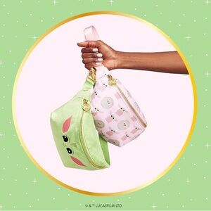 Stoney Clover Pink Classic Fanny Pack Baby Yoda The Child EUC Star Wars